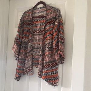 Multi Patterned Cardigan